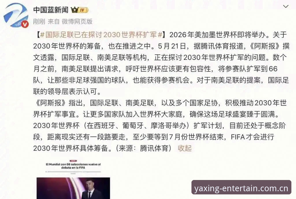 揭秘世界杯66队扩军计划：中国男足重返世界舞台背后的真相